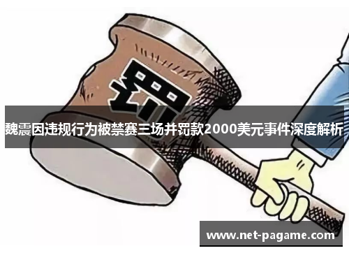 魏震因违规行为被禁赛三场并罚款2000美元事件深度解析